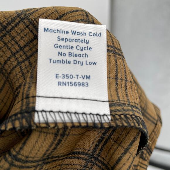 EVEREVE NWT Allison Joy Ryan Plaid Lace Cami Tank // M - Picture 3 of 8